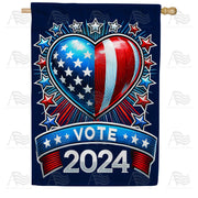 2024 Presidential Election Vote House Flag