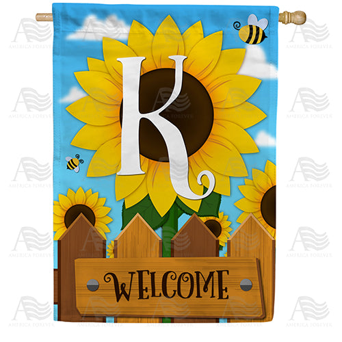 sunflower-welcome-monogram-house-flag