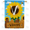 sunflower-welcome-monogram-house-flag