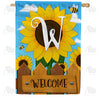 sunflower-welcome-monogram-house-flag