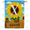 sunflower-welcome-monogram-house-flag