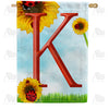 ladybugs-and-sunflowers-monogram-house-flag