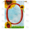 ladybugs-and-sunflowers-monogram-house-flag