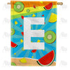 summer-time-fruits-monogram-house-flag