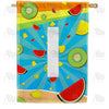 summer-time-fruits-monogram-house-flag