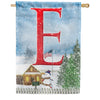 Christmas Trees For Sale Monogram House Flag