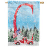 Stay Warm America Monogram House Flag