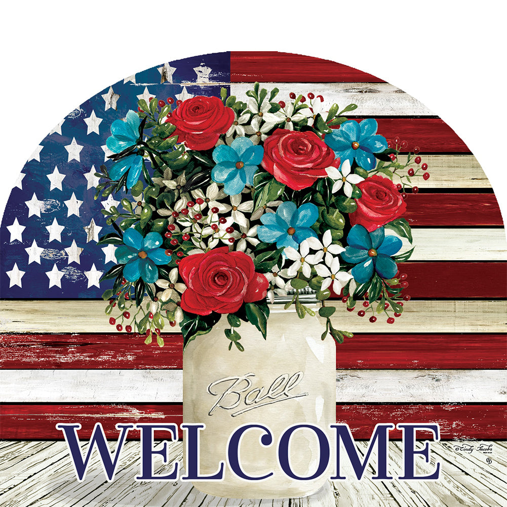 Custom Decor Arbor Mate - Flag Florals