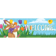 Custom Decor Signature Sign - Tulip Bunnies