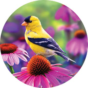 Custom Decor Accent Magnet - Goldfinch Glory