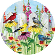 Custom Decor Accent Magnet - Songbird Fence