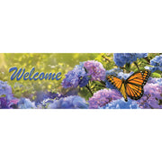 Custom Decor Signature Sign - Monarch Hydrangeas