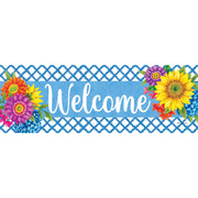 Custom Decor Signature Sign - Floral Vines