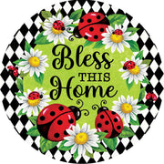 Custom Decor Accent Magnet - Ladybug Diamond