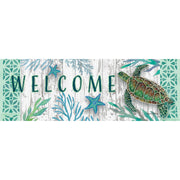 Custom Decor Signature Sign - Sea Green Turtle