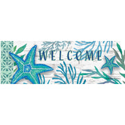 Custom Decor Signature Sign - Teal Starfish