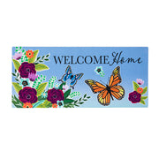 Evergreen Sassafras Switch Mat - Welcome Home Butterflies