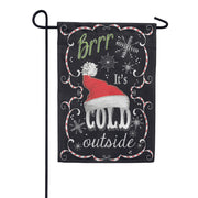 Toland It's Cold Outside Garden Flag