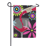 Toland Red Wine Garden Flag