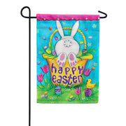 Toland Bunny Tail Garden Flag