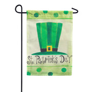 Toland St. Pat's Hat Garden Flag