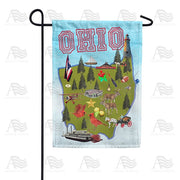 So Much to do in Ohio Garden Flag