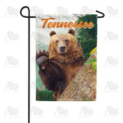 Tennessee-Hello From Great Smoky Mountains Garden Flag