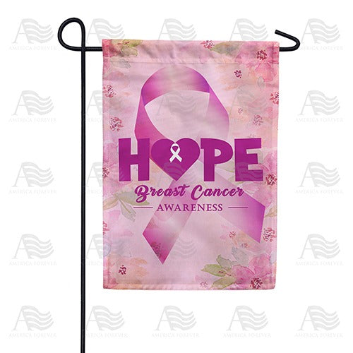 Breast Cancer Awareness Garden Flag