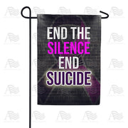 End Suicide Garden Flag