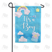 It's A Boy Garden Flag