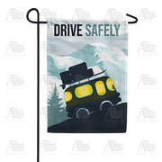 Safe Camping Travels Garden Flag