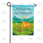 Summer Adventure Garden Flag