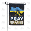 Pray for Ukraine Garden Flag