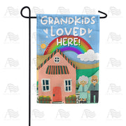 Grandkids Brighten Our Day Garden Flag