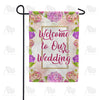 Wedding Welcome Garden Flag