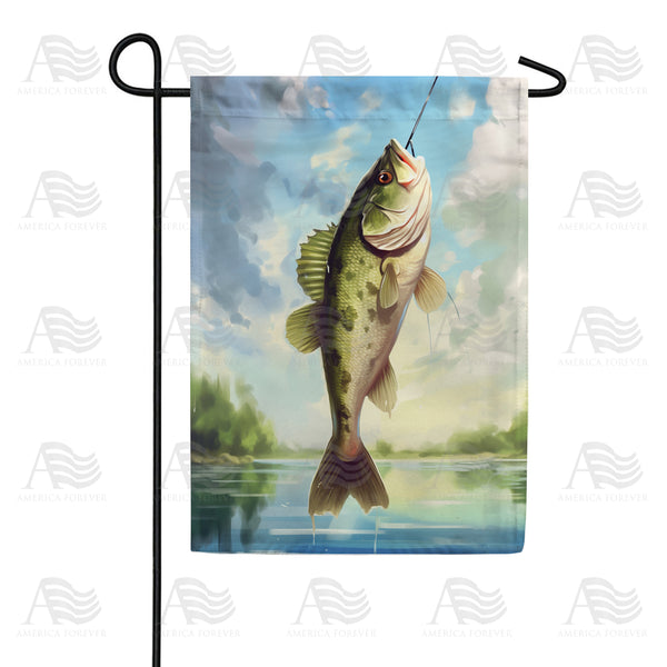 Trophy Bass Garden Flag