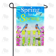 Bright Spring Flowers Garden Flag