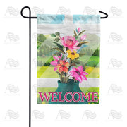 Window Spring Flowers Garden Flag