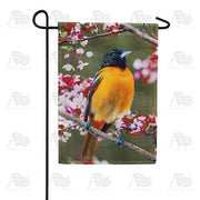 Baltimore Oriole Garden Flag