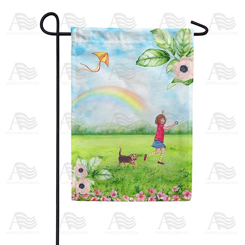 Go Fly A Kite Garden Flag