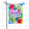 Spring Watercolor Garden Flag