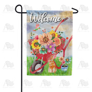 Spring Welcome Garden Flag