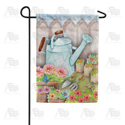 Spring Time Planting Garden Flag