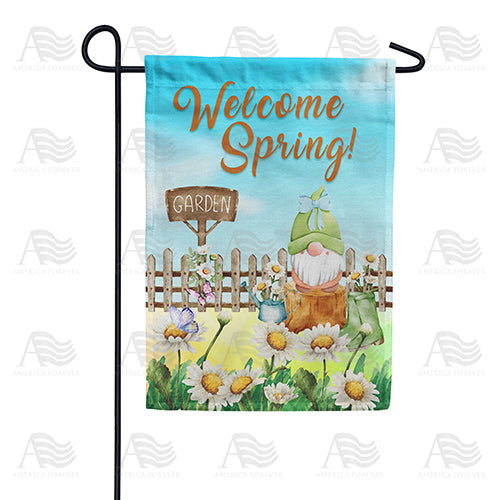 Gnome Gardener Garden Flag