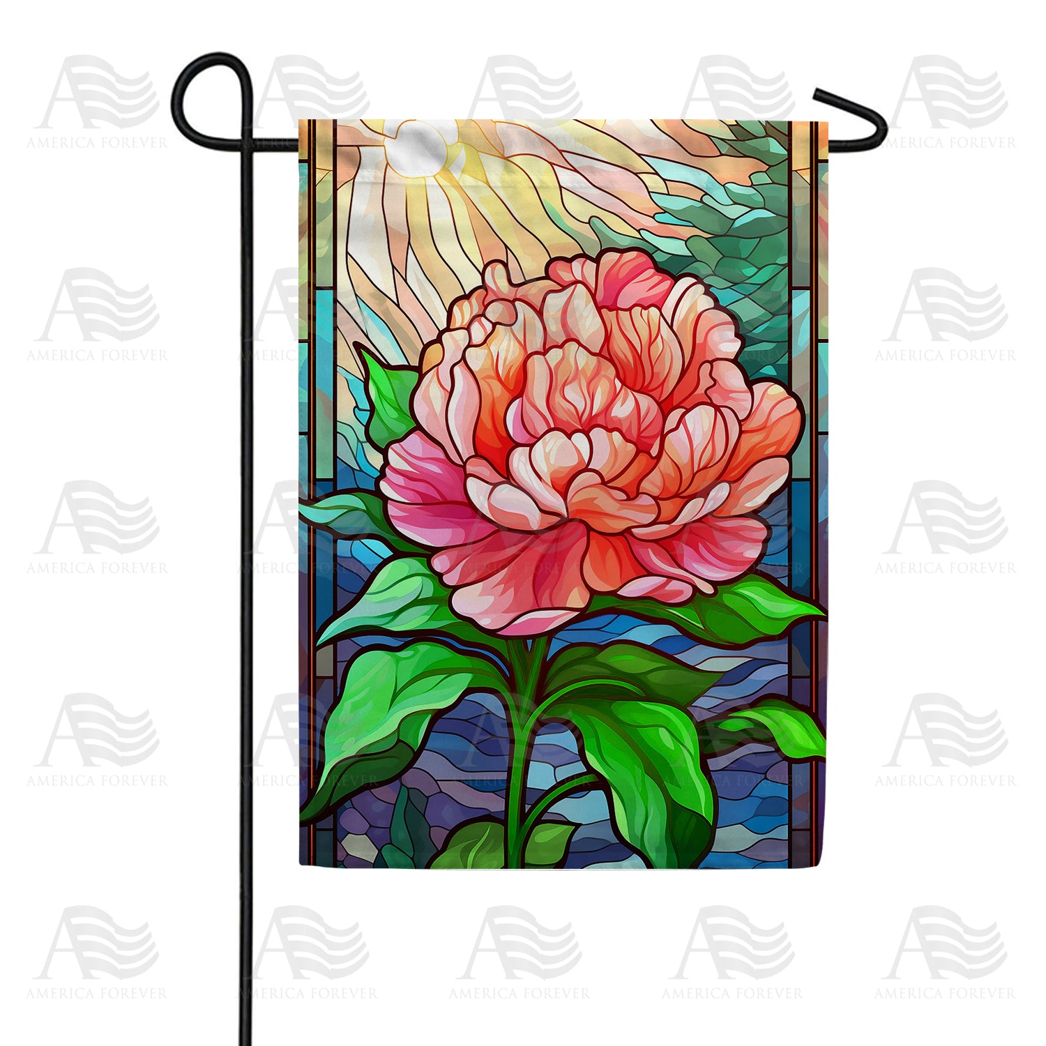 Sunlight Flower Garden Flag