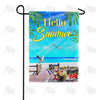 Beach Life Garden Flag