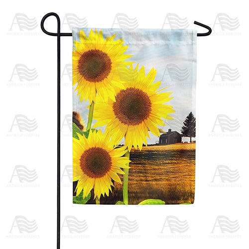 Country Sunshine Garden Flag