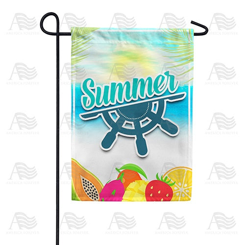 Summer Citrus Garden Flag