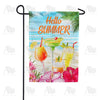 Fruity Summer Drinks Garden Flag