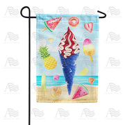 Cool Summer Treats Garden Flag